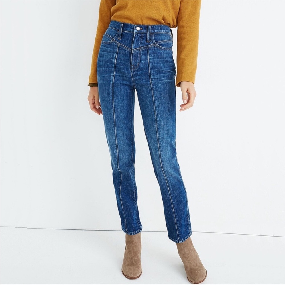 Madewell - Classice Straight Jeans Seamed Edition